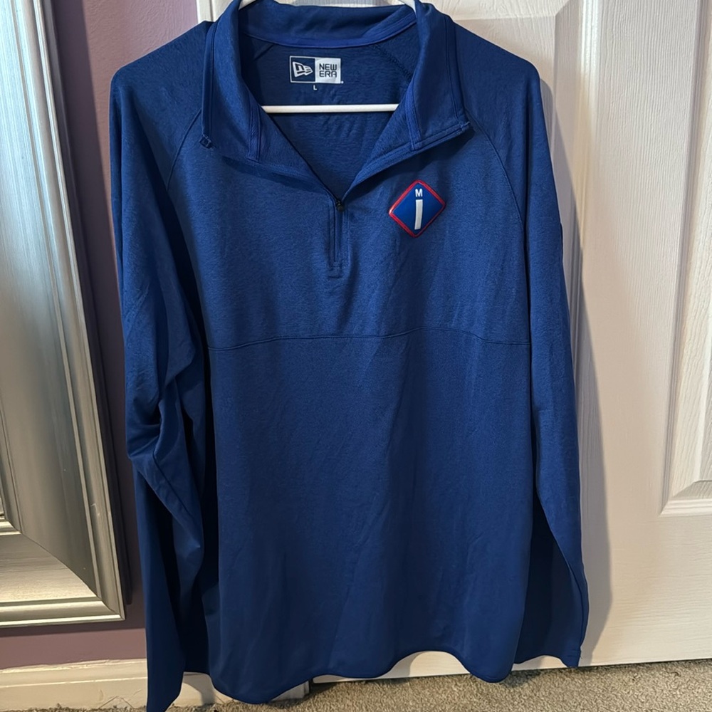 New Era Men’s Large Detroit Pistons 1/4 Quarter Zip